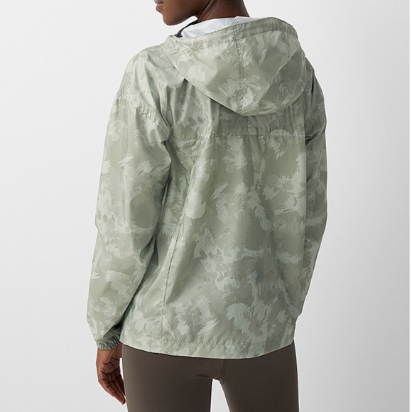 Columbia green camo long sleeve hooded windbreaker jacket NWT - Picture 9 of 9